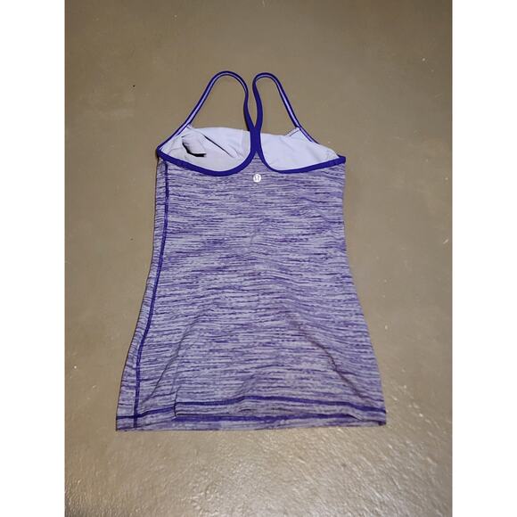 Lululemon Power Y Tank Top In Wee Are From Space Bruised Berry Women’s‎ Size 4 - Picture 4 of 6